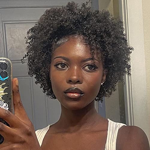 Kinky Curly Human Hair Wig - Image 2