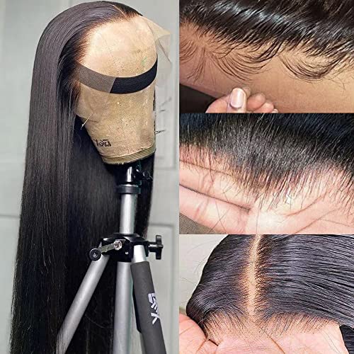 22 Inch Lace Human Hair Wig for Women, Natural Texture, Adjustable Cap - Image 3