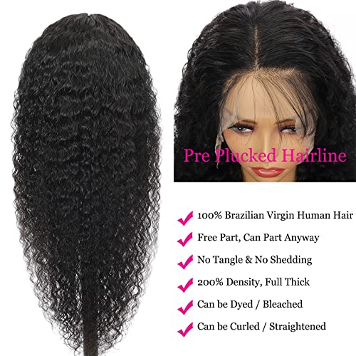 14 Inch Curly Human Hair Wig Comfortable Fit Natural Look 100% Remy Quality - Image 2