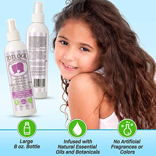 Lavender Mint Tea Tree Leave-In Conditioner Spray 8 oz for Hydrated Smooth Hair - Image 4
