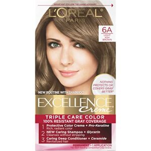 Light Cappuccino Brown Argan Oil Hair Color 4.0 fl oz for Rich Shine and Nourishment