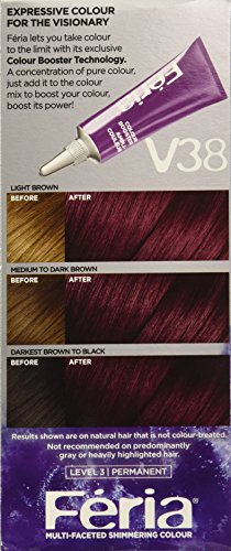 Light Red Violet Brown Hair Color 4.2 oz with Argan Oil for Vibrant Shine - Image 9