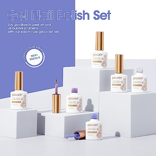 Vibrant Long-Lasting Gel Nail Polish, High Shine Finish, Durable Color - Image 2