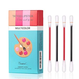 Vivid Tattoo Lipstick Stain, Long-Lasting Wear, Assorted Beautiful Shades, 10ml Capacity