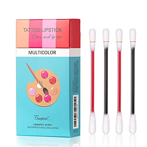 Vivid Tattoo Lipstick Stain, Long-Lasting Wear, Assorted Beautiful Shades, 10ml Capacity