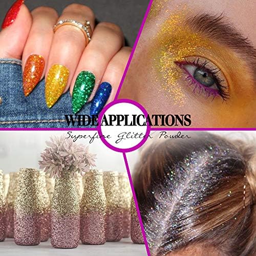 Sparkling Fine Texture Loose Glitter Eyeshadow for Stunning Eye Looks, 2g Capacity - Image 7