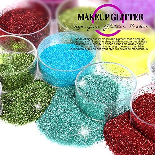 Sparkling Fine Texture Loose Glitter Eyeshadow for Stunning Eye Looks, 2g Capacity - Image 3