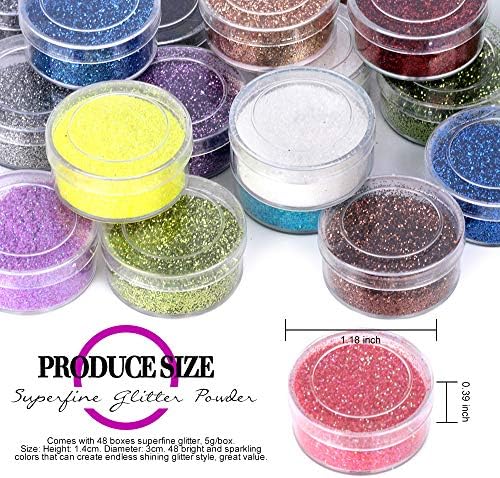 Sparkling Fine Texture Loose Glitter Eyeshadow for Stunning Eye Looks, 2g Capacity - Image 2
