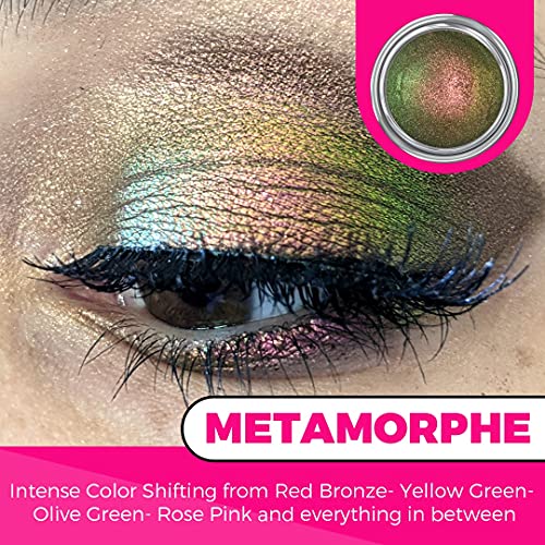 MAC Chrome Yellow Eyeshadow 1.5g - Vibrant Matte Finish for Bold Eye Looks - Image 2
