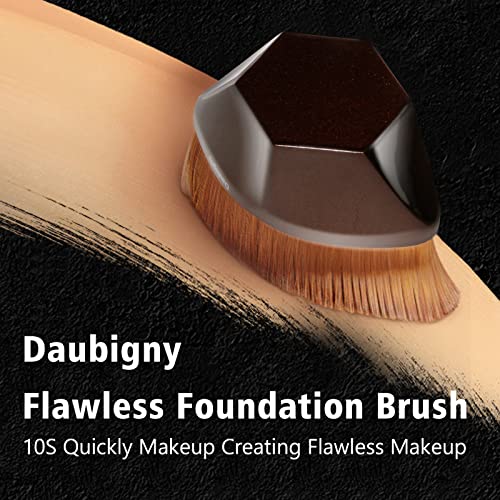 Mac 191 Foundation Brush Soft Synthetic Bristles for Flawless Makeup Application - Image 3