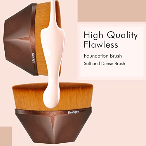 Mac 191 Foundation Brush Soft Synthetic Bristles for Flawless Makeup Application - Image 4
