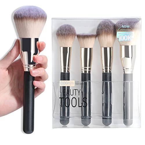 Luxury Mac Foundation Brush Set 5 Piece for Flawless Makeup Application