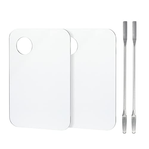 Durable Mac Foundation Mixing Palette Tool for Effortless Liquid Makeup Blending
