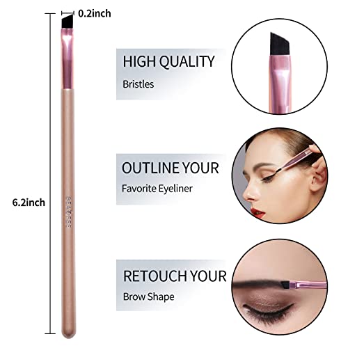 MAC Precision Liquid Eyeliner Brush with Soft Bristles and Easy Grip Handle - Image 3
