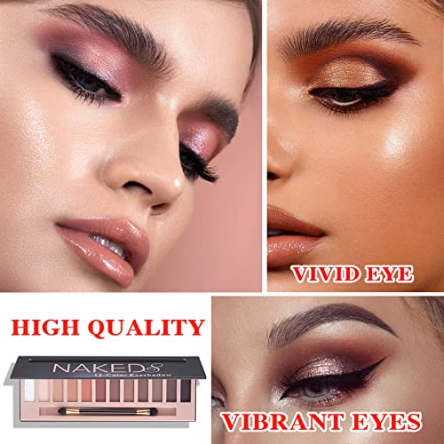New Matte Deep Purple Eyeshadow Compact 1.5g - Image 5