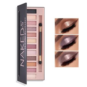 New Matte Deep Purple Eyeshadow Compact 1.5g