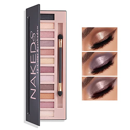 New Matte Deep Purple Eyeshadow Compact 1.5g