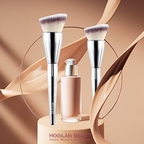 Mac Oval 6 Foundation Brush for Smooth, Flawless Application with Soft Synthetic Bristles - Image 7
