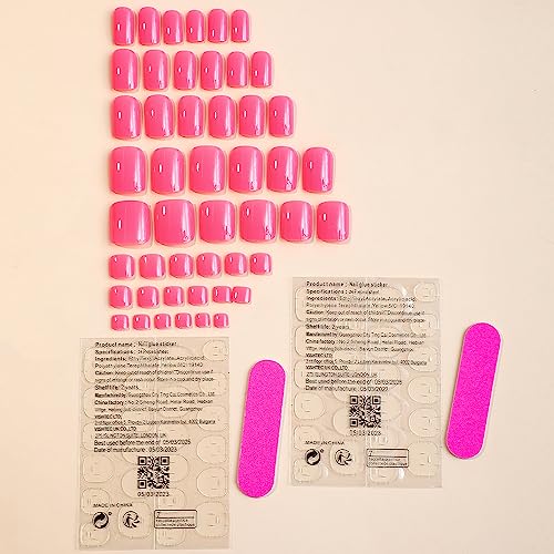Stylish Baddie Acrylic Nails and Toes Set for Chic Nail Art - Image 4