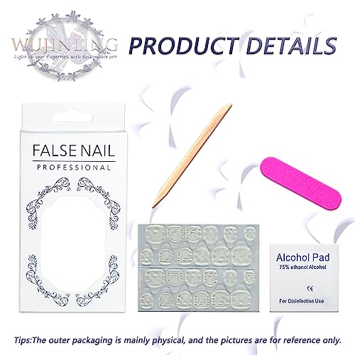 Stylish Baddie Acrylic Nails and Toes Set for Chic Nail Art - Image 6