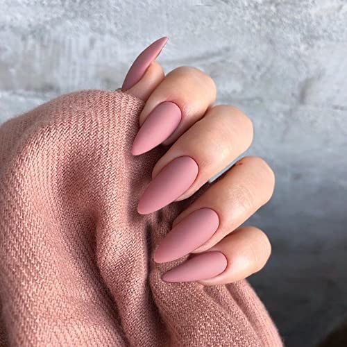 Matte Acrylic Nail Color Options - Image 2