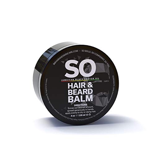 Nourishing Black Castor Oil Hair Growth Treatment for Men, 4 oz Bottle