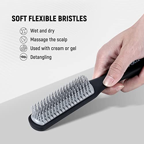 Men's Professional 2.5-Inch Round Hair Styling Brush for Maximum Volume - Image 4