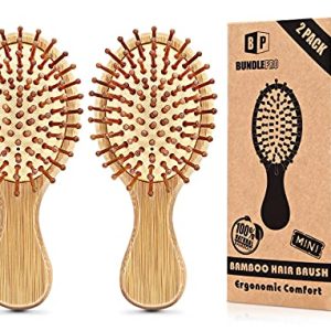 Mini Bamboo Hair Brush by Body Shop