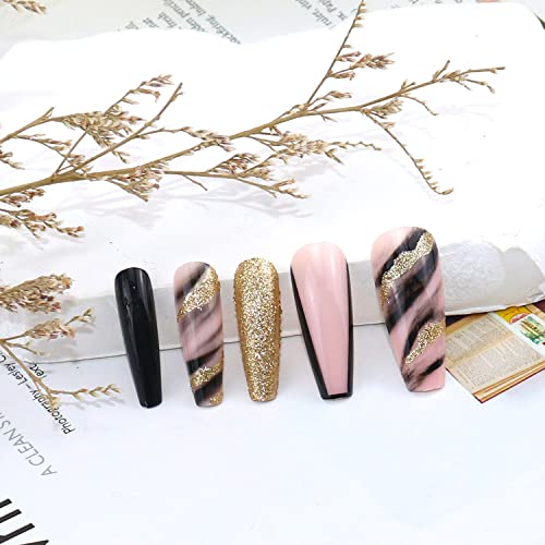 Monochrome Gel Nail Designs - Image 5