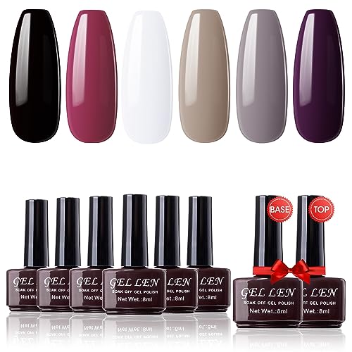 Monochrome Gel Nail Polish