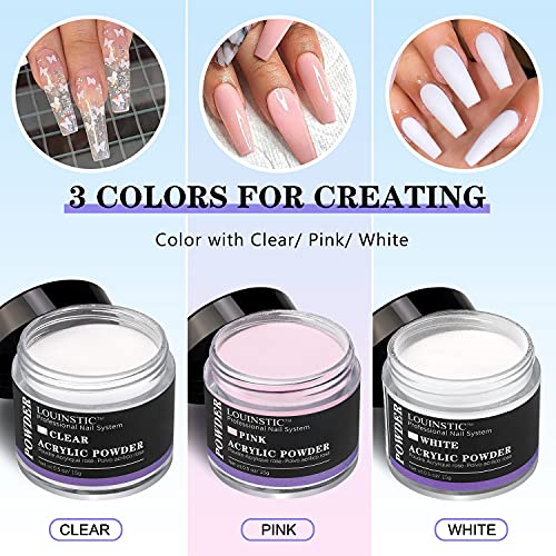 Beginner Acrylic Nail Kit First Experience Set with Easy Application Guide - Image 4