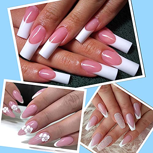 Beginner Acrylic Nail Kit First Experience Set with Easy Application Guide - Image 7