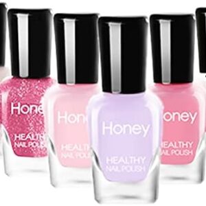 12 Piece Vibrant Color Nail Polish Set Collection for Long-Lasting Shine and Durability
