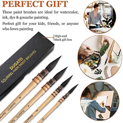 Natural hair brush for art purposes. - Image 5