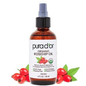 Nourishing Natural Hair Serum for Healthy Shine, 4 oz Bottle
