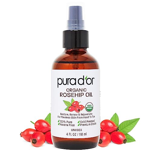 Nourishing Natural Hair Serum for Healthy Shine, 4 oz Bottle