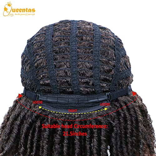 Natural Look 22 Inch Human Hair Dreadlock Wig Full-Head Style For Women - Image 7