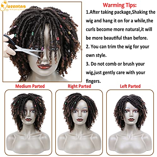 Natural Look 22 Inch Human Hair Dreadlock Wig Full-Head Style For Women - Image 6