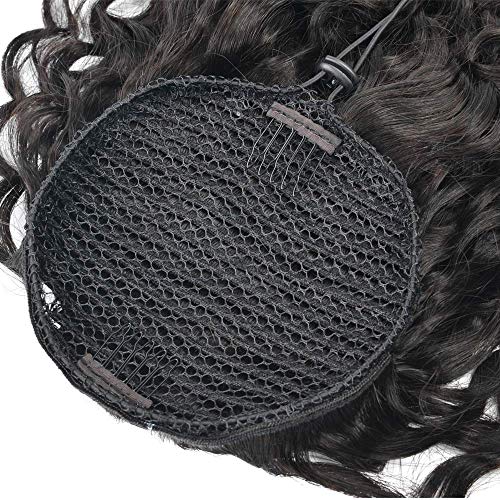 18 Inch Natural Human Hair Drawstring Ponytail for Effortless Styling - Image 8