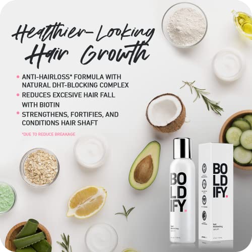 Nourishing Serum for Fine Hair Growth and Volume 2 oz for Thicker Hair - Image 4