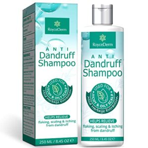 Oily Scalp Anti Dandruff Shampoo 12 oz for Flake and Oil Control