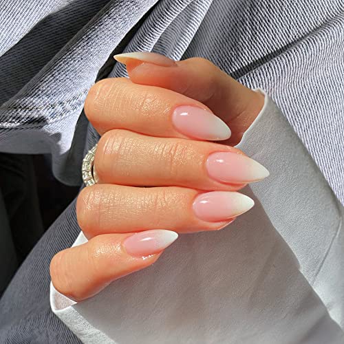Ombre Almond Acrylic Nails
