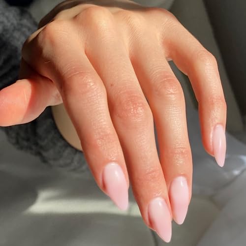 Ombre Almond Shaped Acrylic Nails Kit - 24 Piece Set