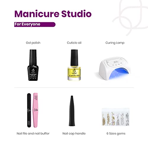 Opi Gel Nail Polish Kit, Base & Top Coat, 3-Piece Set for Lasting Shine - Image 8
