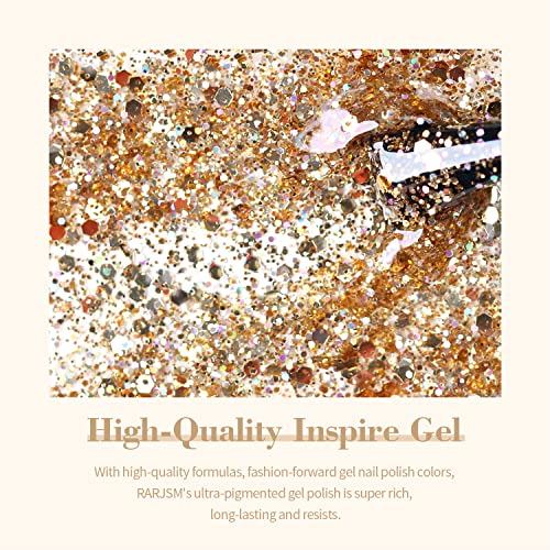 OPI Gold Glitter Nail Polish 15ml with Shimmering Sparkle Finish - Image 5