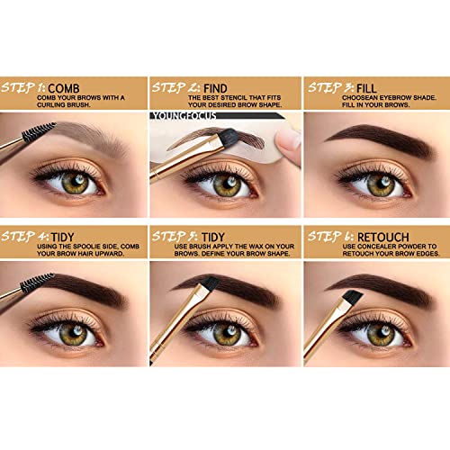 Beginner's Orange Eyeshadow Kit: Easy Application Steps and Expert Tips - Image 4