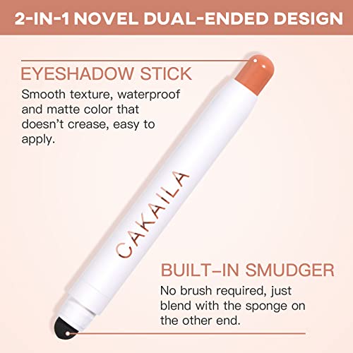 Orange eyeshadow for dark circles. - Image 7