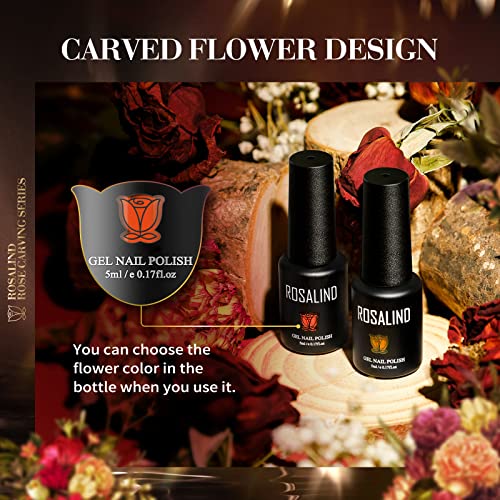 Creative Orange Nail Art Design Set with 10 Nail Stickers and Tools - Image 3