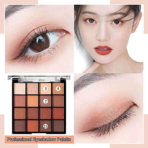Orange red eyeshadow look tutorial. - Image 2