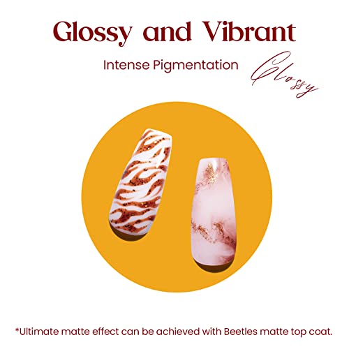 ?Orange Red Gel Polish? - Image 3